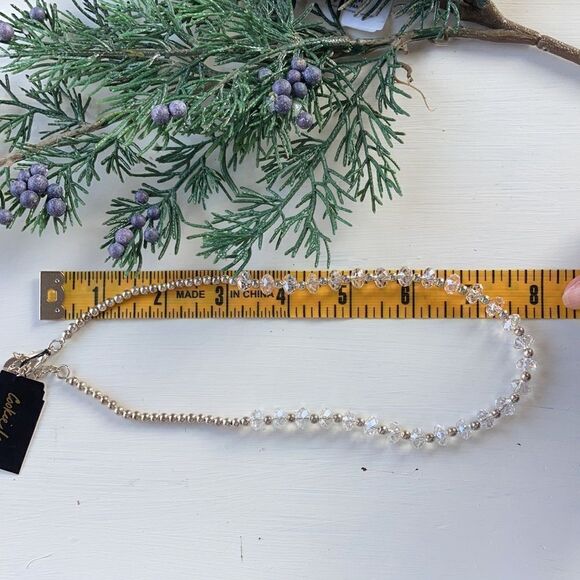 Cookie Lee Bundle Hostess Exclusive Crystal Necklace and Crystal Stretch Ring - Picture 10 of 12